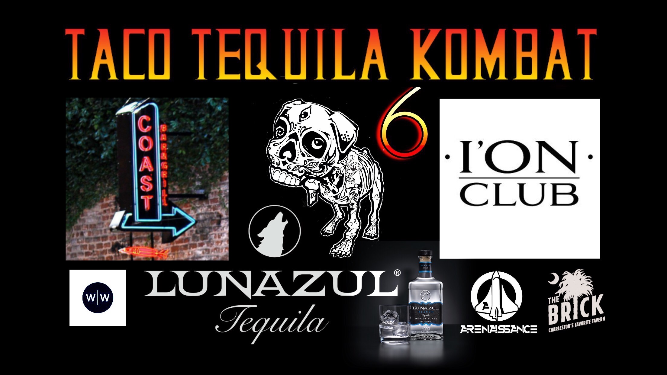 Taco Tequila Kombat Coast vs. The I'On Club Tickets The Brick