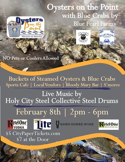 Oysters on the Point with Holy City Steel Collective Steel Drums