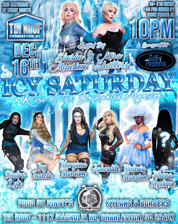 Icy Drag Saturday at Tin Roof! Tickets | Tin Roof | Charleston, SC ...