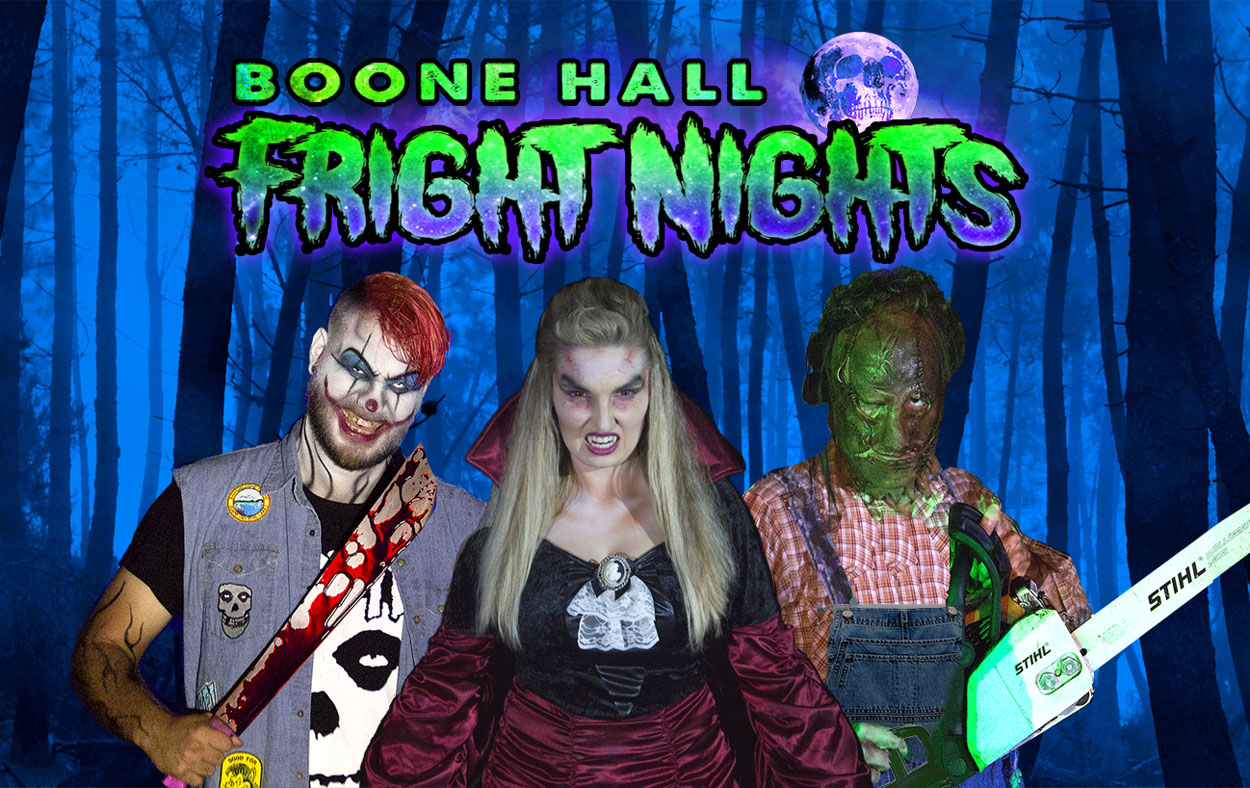 boone hall halloween oct 31 2020 Boone Hall Fright Nights 2020 Tickets Boone Hall Fright Nights 2020 Entrance Mount Pleasant Sc September 26 October 31 2020 Charleston City Paper Tickets boone hall halloween oct 31 2020