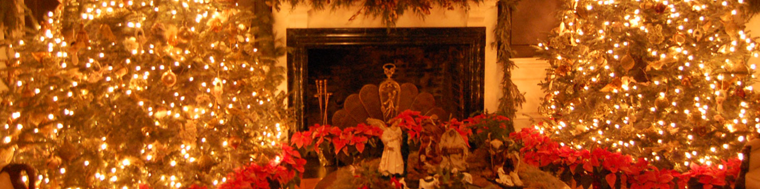Christmas Candlelight Tour At Boone Hall