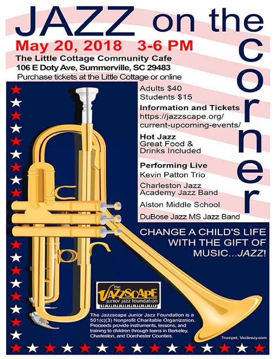Jazz On The Corner Tickets The Little Cottage Community Cafe